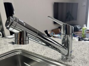 愛知キッチン取付け隊　タカギ浄水栓の工事　施工前